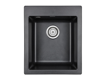 Кухонная мойка Paulmark KANTE 40 PM104249-BL 40х50 цвет черный